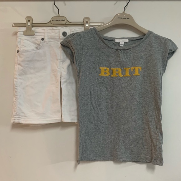Burberry kids denim shorts - Picture 4 of 15